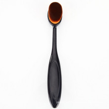 High Quality Single Black Oval Foundation Makeup Brush